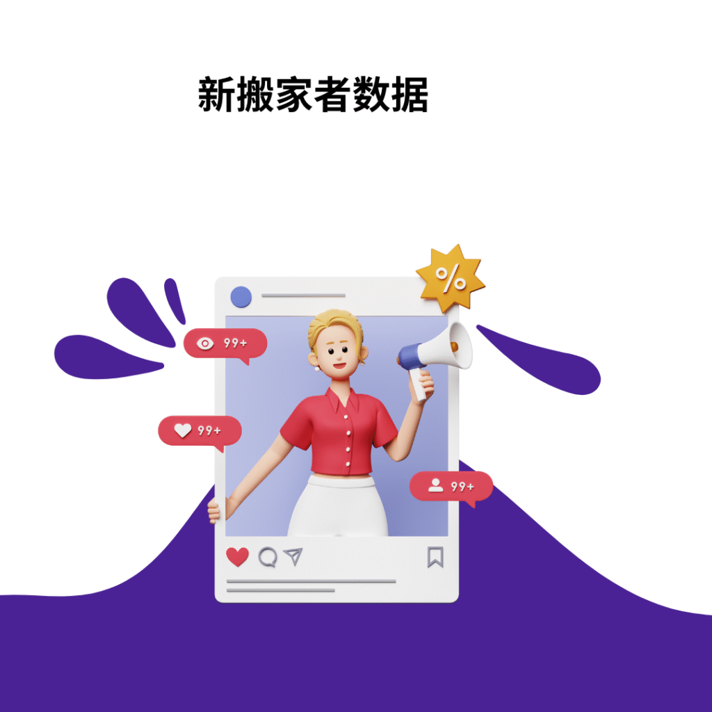 新搬家者数据