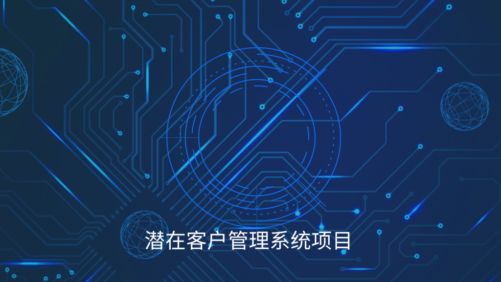 潜在客户管理系统项目