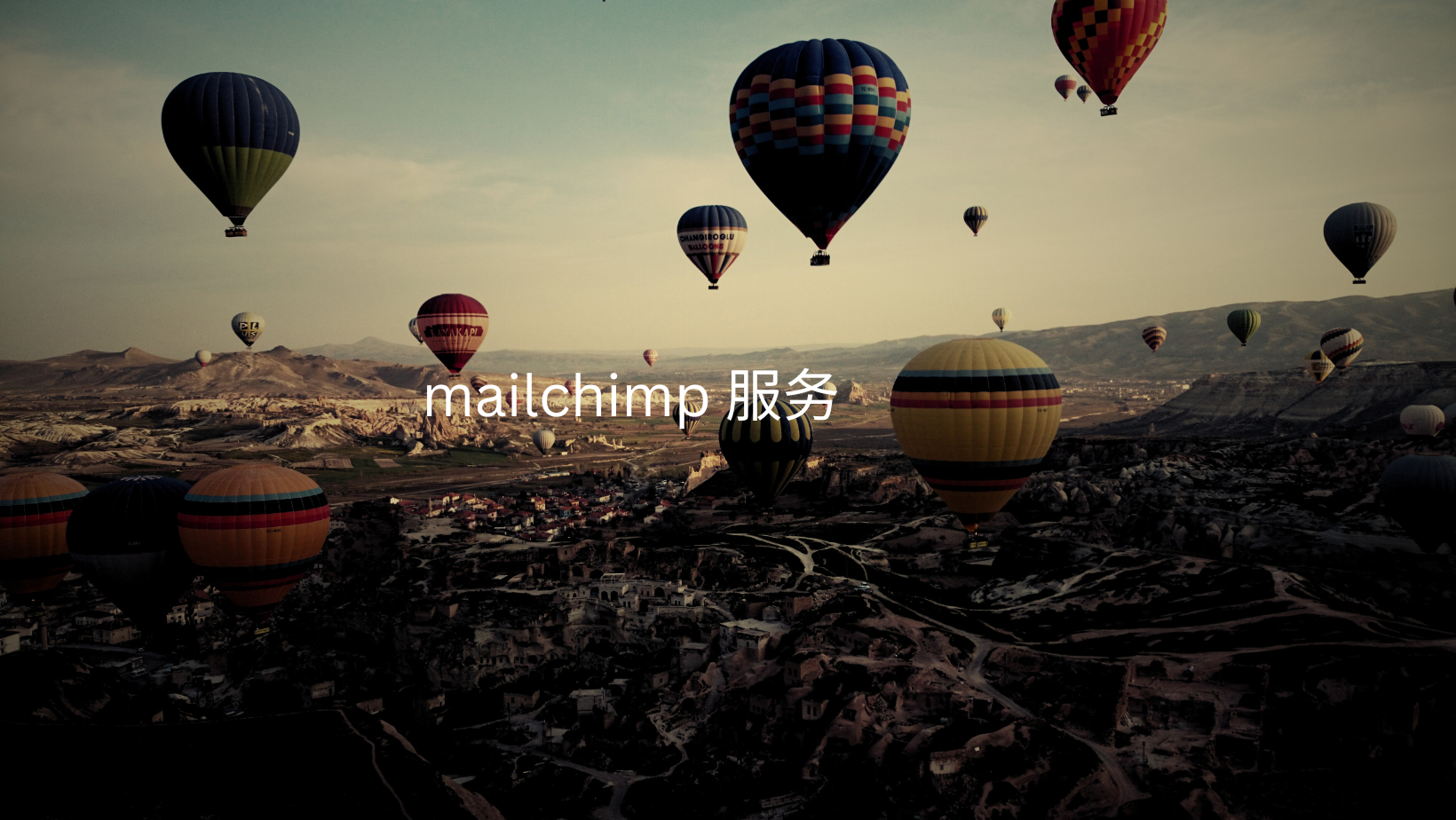 mailchimp 服务