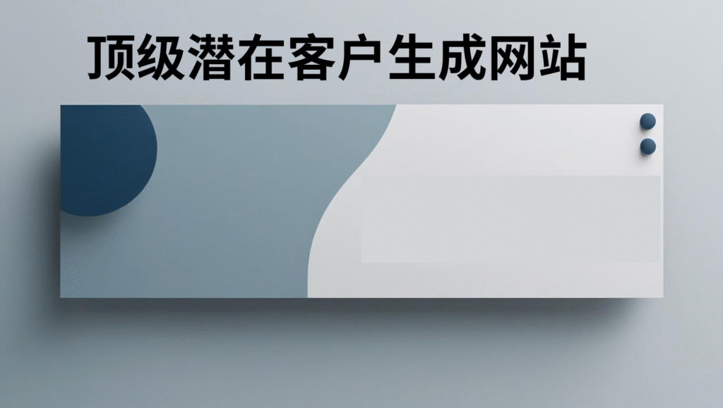 顶级潜在客户生成网站